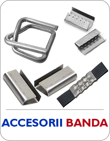accesorii banda de legat bucle capse si coltare din plastic importator distribuitor tehnik wood