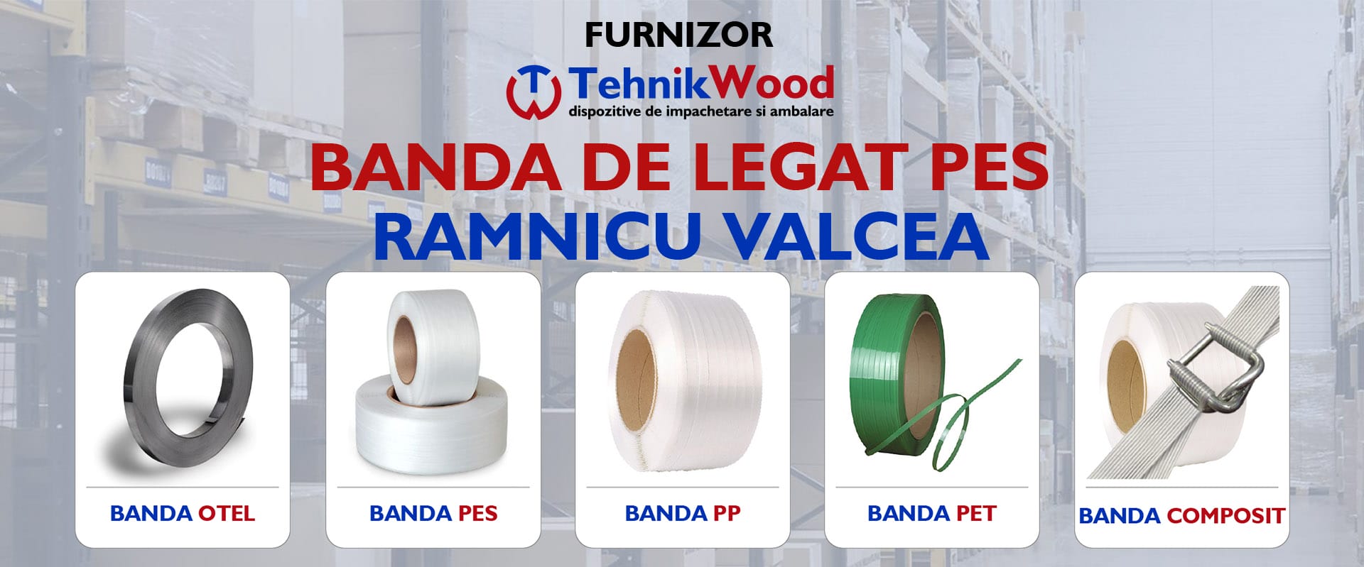 Furnizor Banda de Legat PES in Ramnicu Valcea Furnizor Banda de Legat PES in Ramnicu Valcea